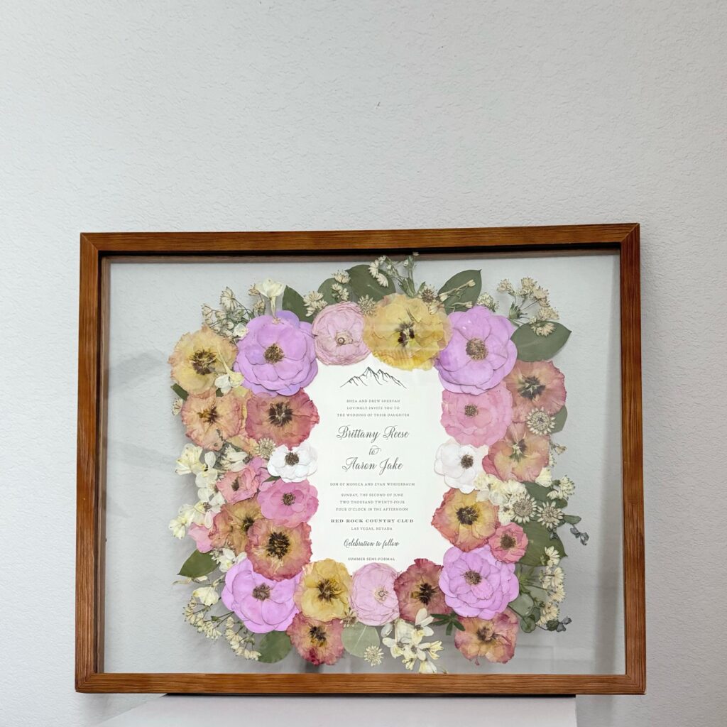 Wedding Bouquet for Preservation
